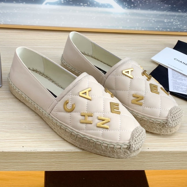 Chanel 2026 Summer Espadrille Shoes Patent Leather 825058