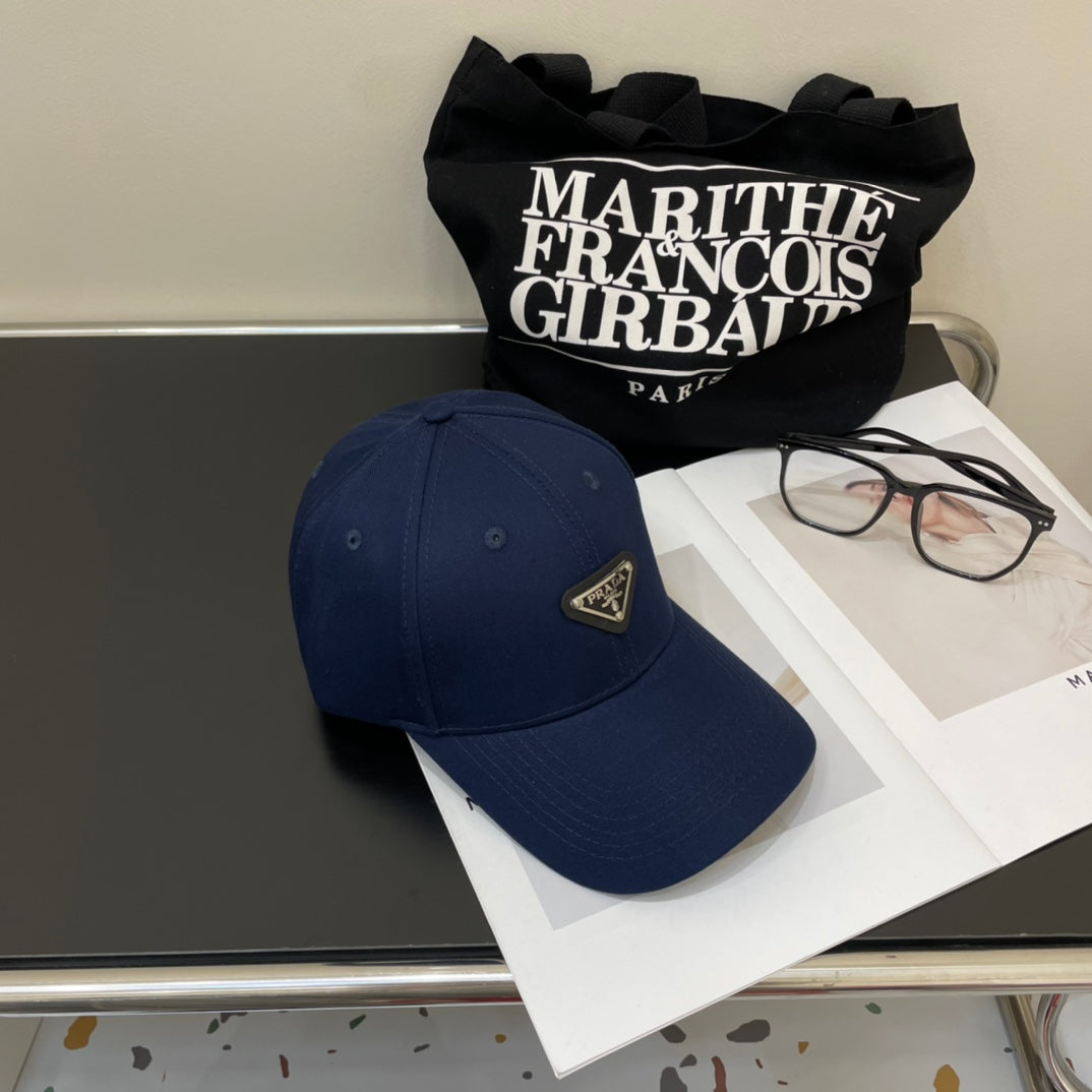 Prada Logo Cotton Hat 211811