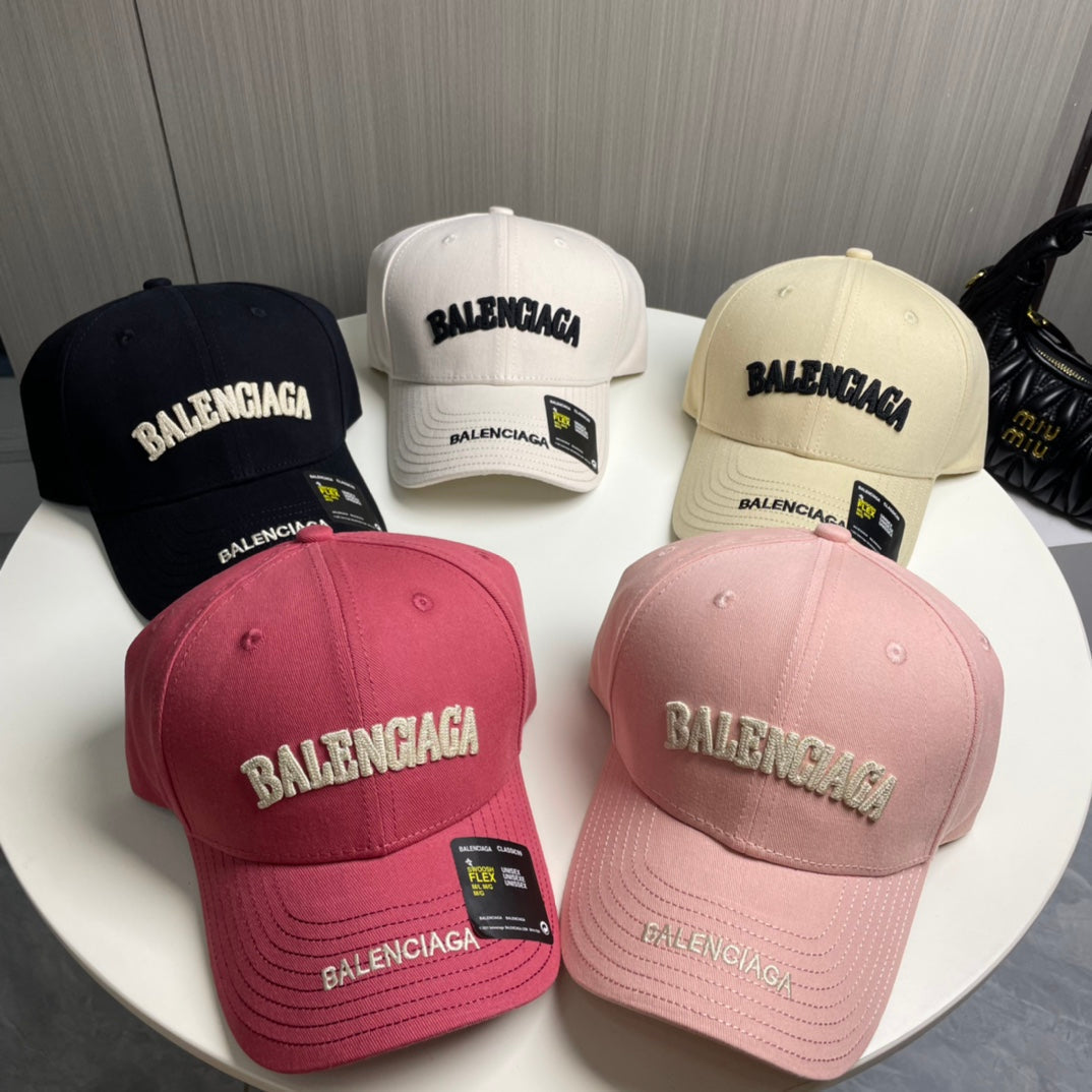 Balenciaga Embroidered Letter Baseball Cap 229244