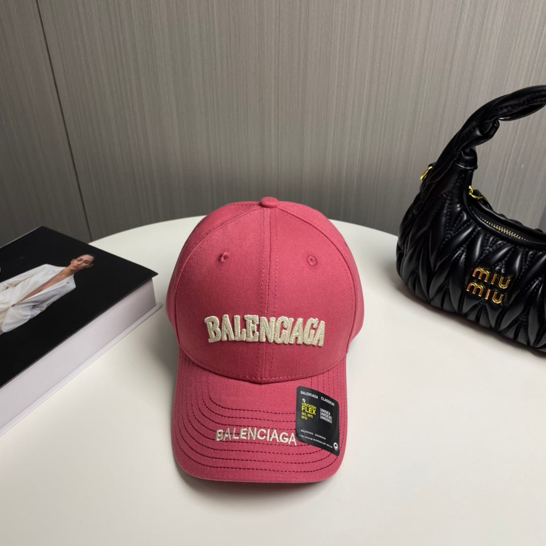 Balenciaga Embroidered Letter Baseball Cap 229244
