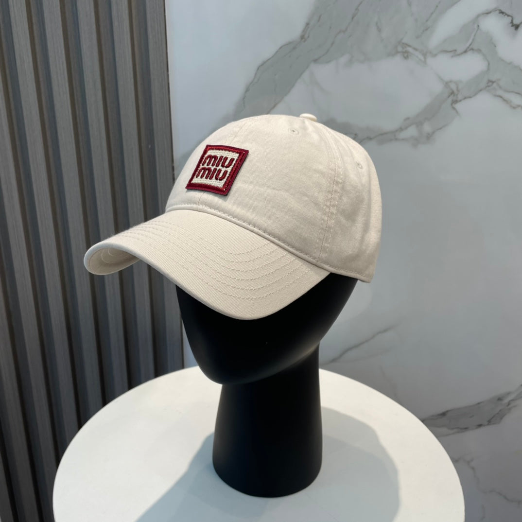 Miumiu Baseball Cap Multicolor Cotton 250071