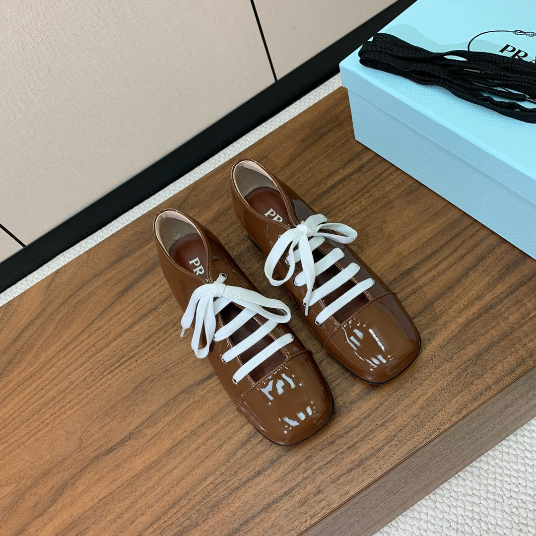 Prada 2026 Mary Janes 25mm Calfskin 792719