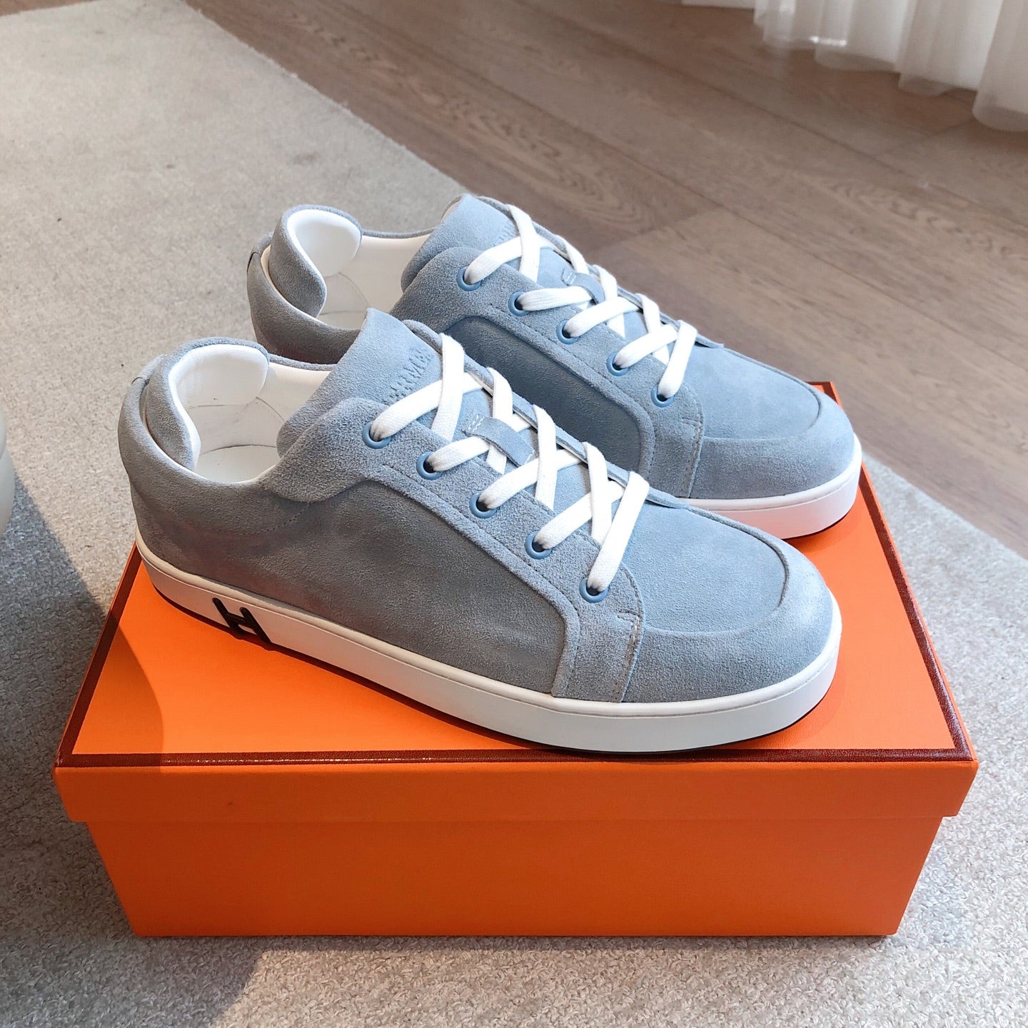 HM Men's 25 Kid Sneaker Suede 535593