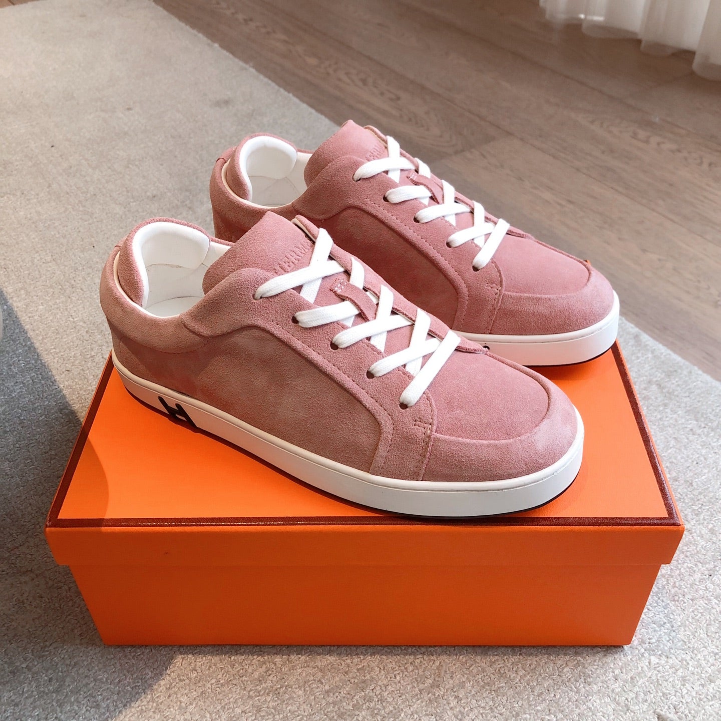HM Men's 25 Kid Sneaker Suede 535593