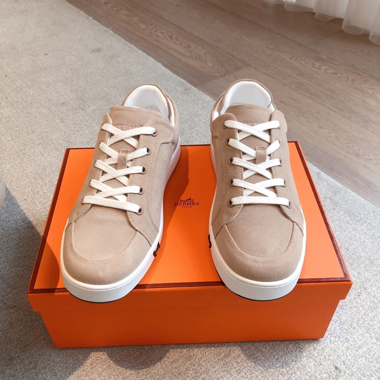 HM Men's 25 Kid Sneaker Suede 535593