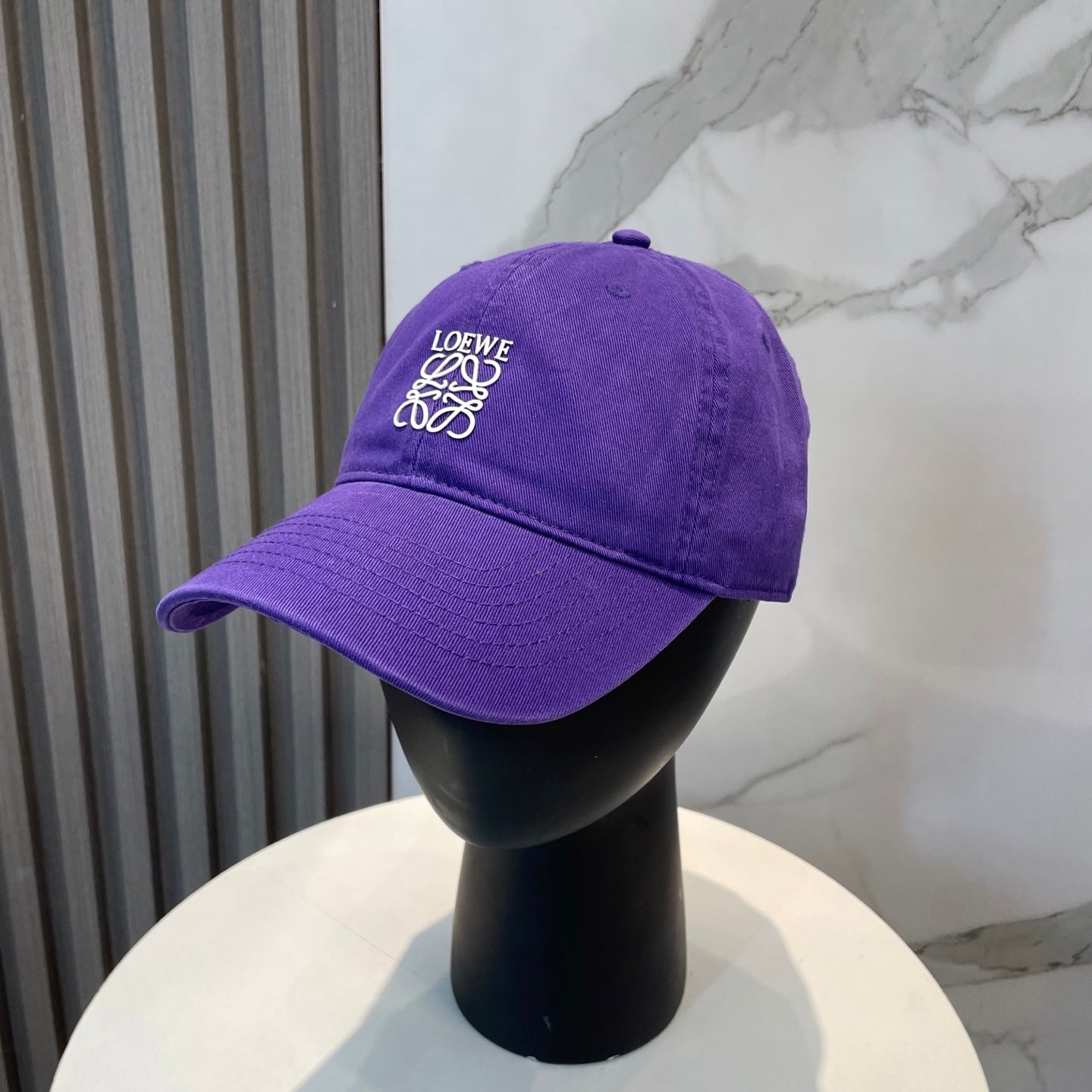 Loewe Logo Cotton Hat 211728