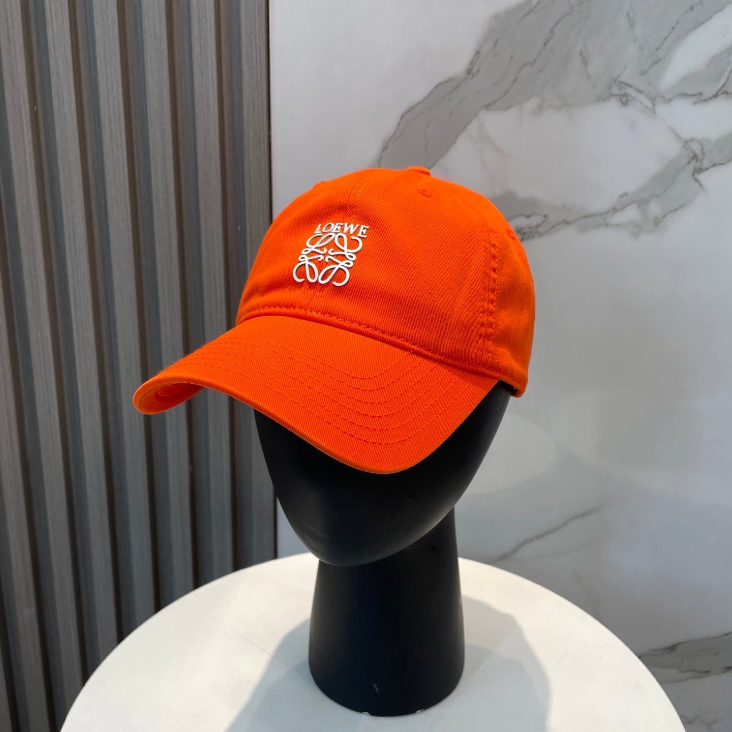Loewe Logo Cotton Hat 211728