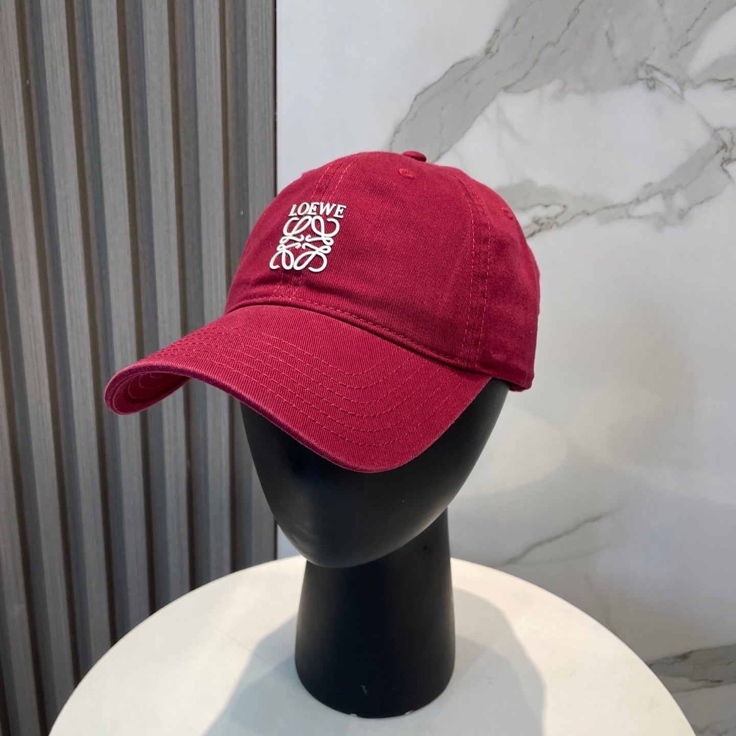 Loewe Logo Cotton Hat 211728