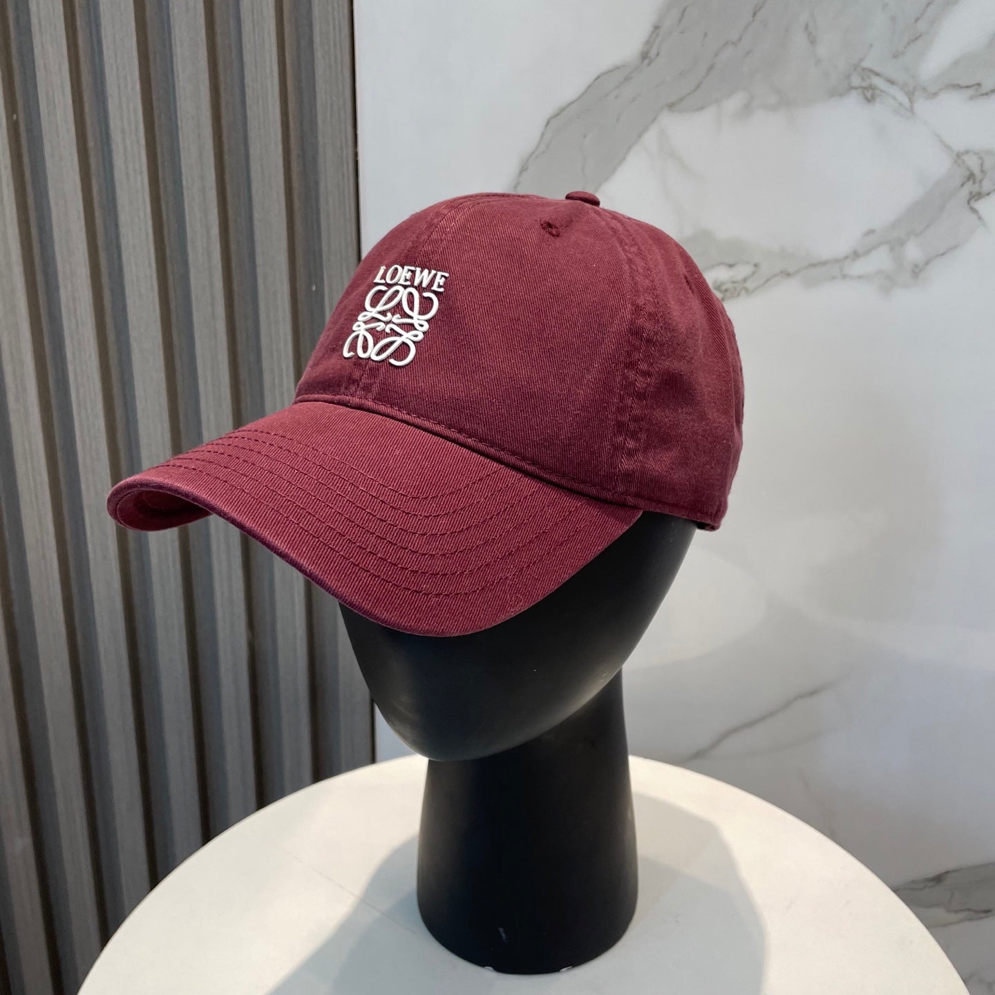 Loewe Logo Cotton Hat 211728