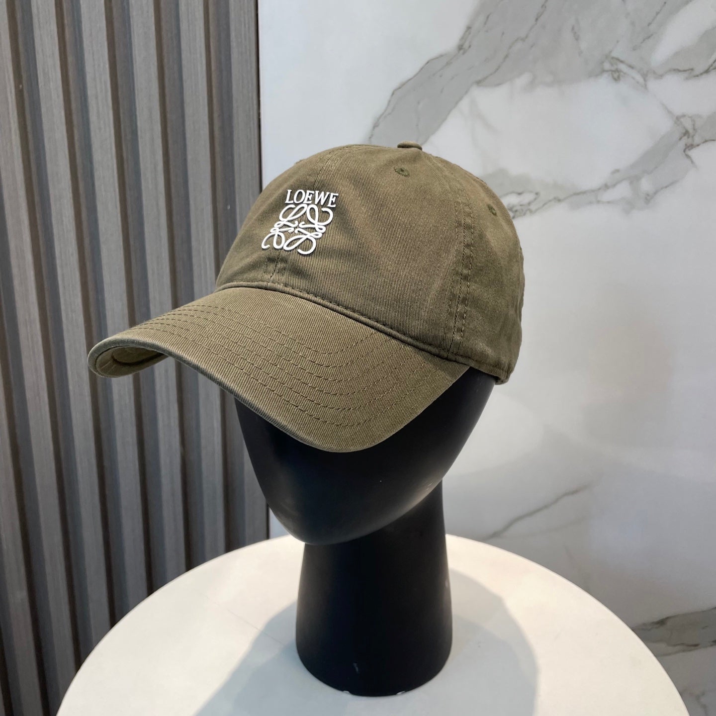 Loewe Logo Cotton Hat 211728