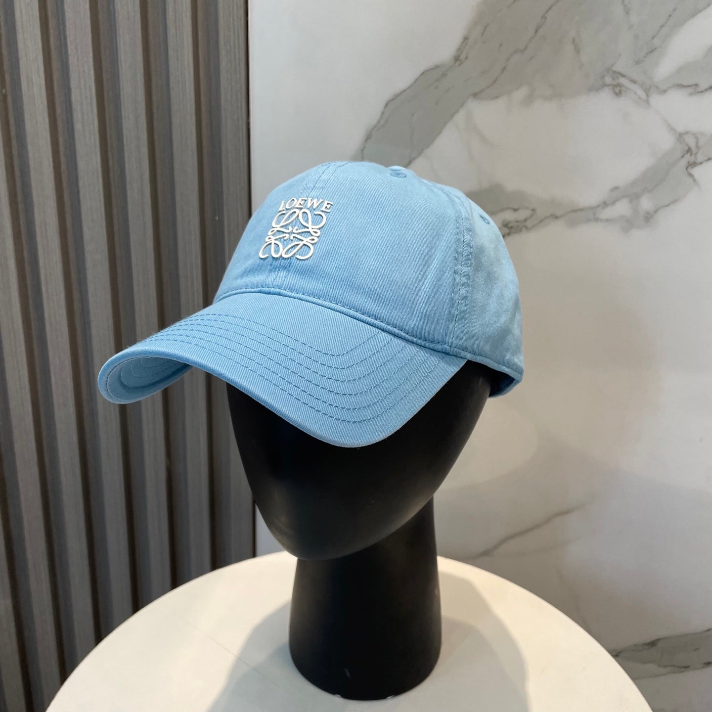 Loewe Logo Cotton Hat 211728