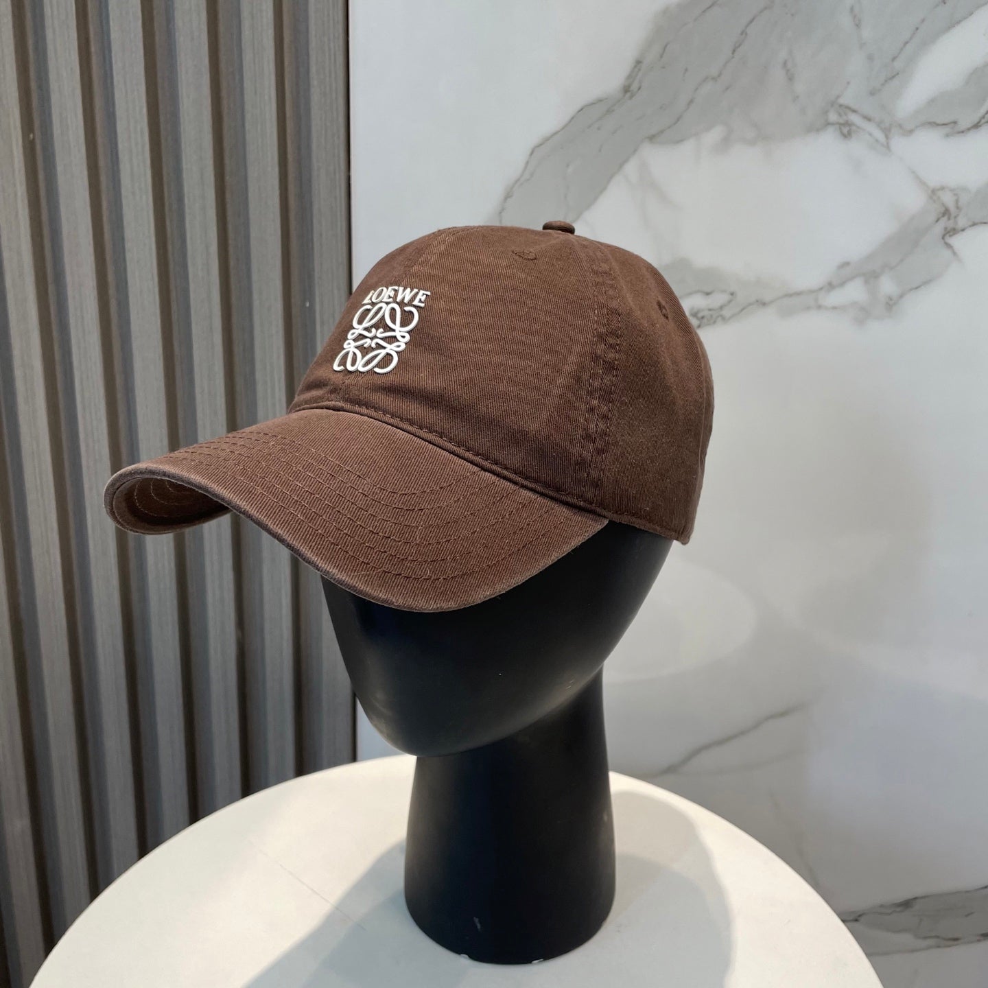 Loewe Logo Cotton Hat 211728