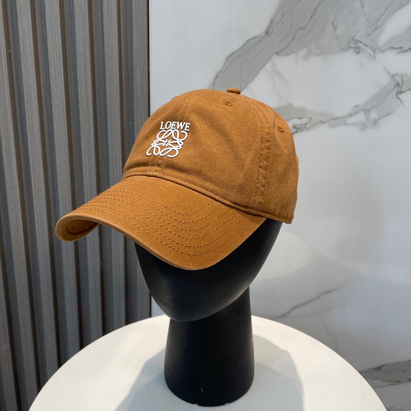 Loewe Logo Cotton Hat 211728