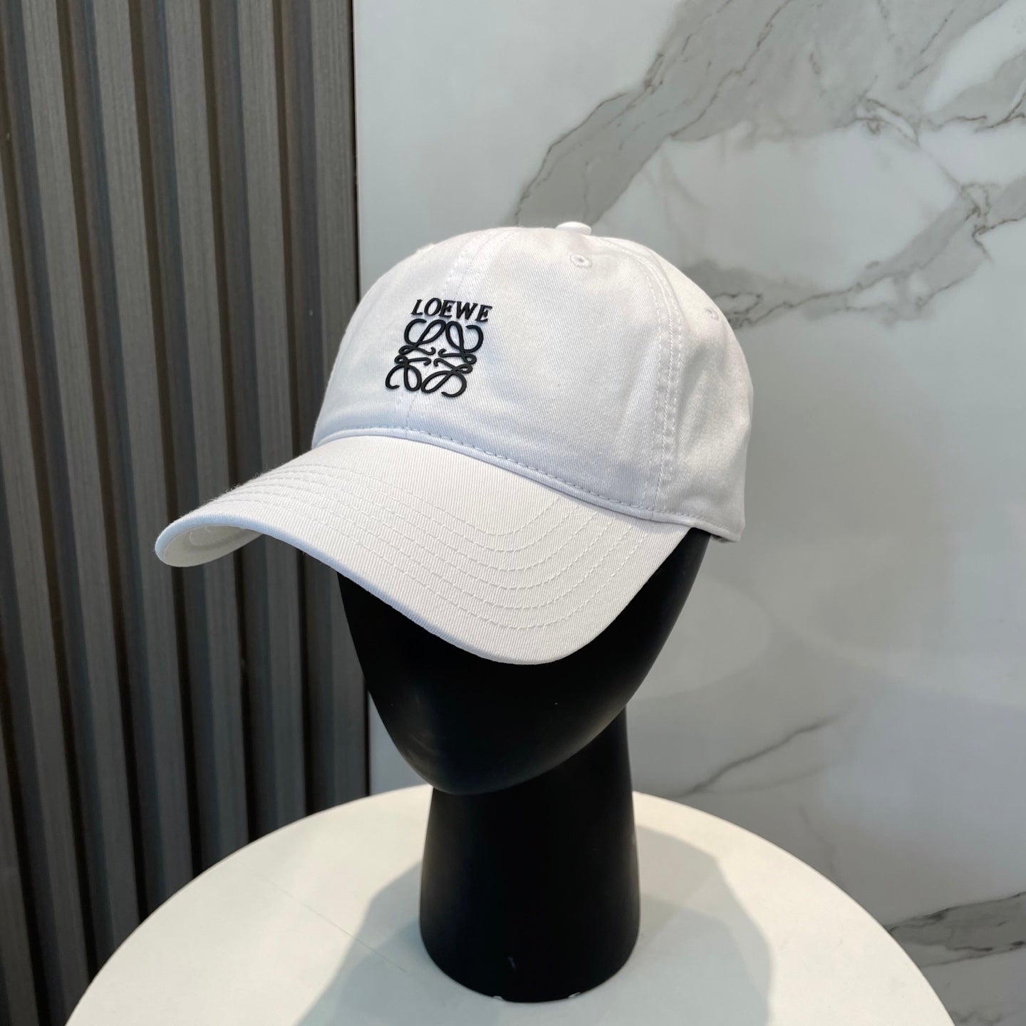 Loewe Logo Cotton Hat 211728
