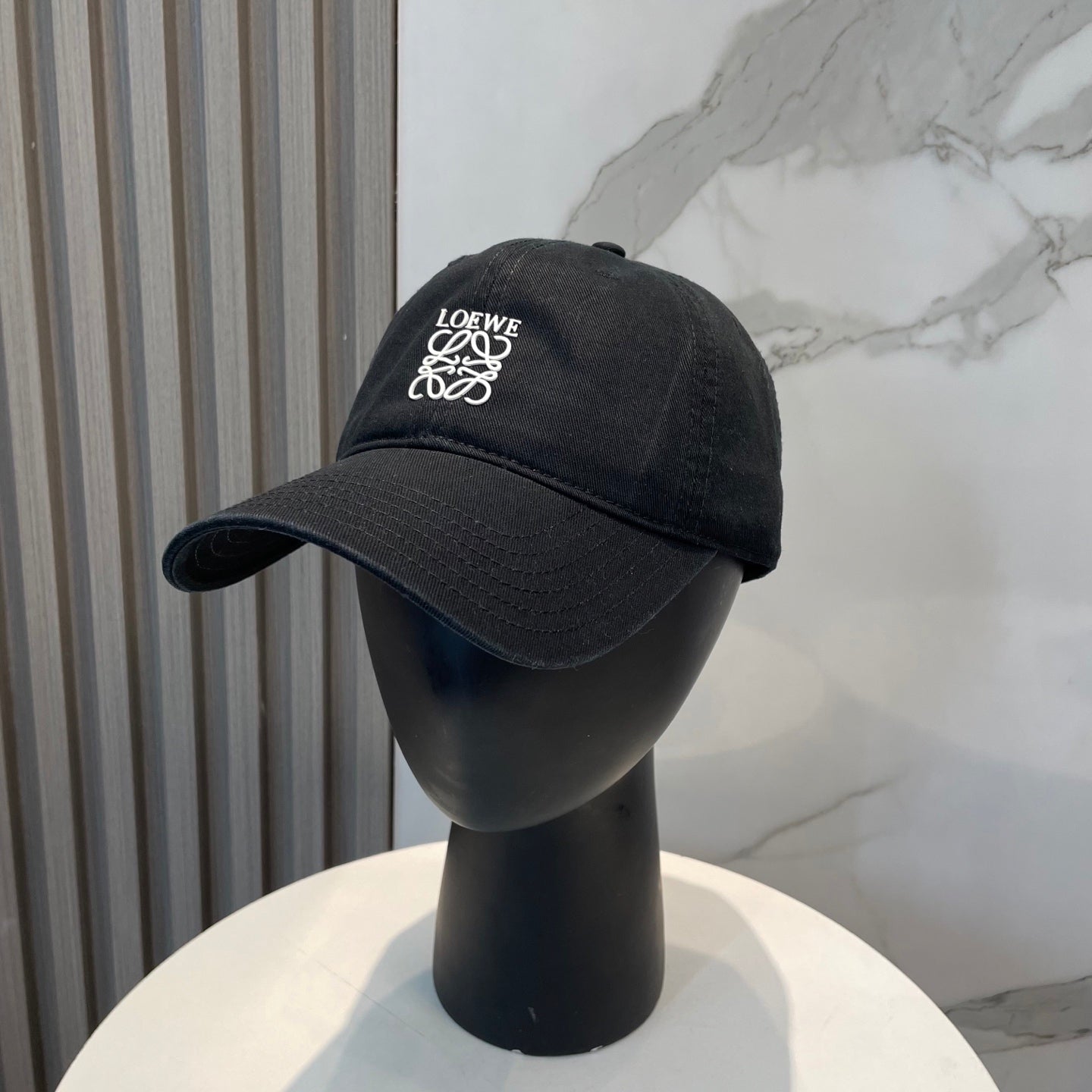 Loewe Logo Cotton Hat 211728