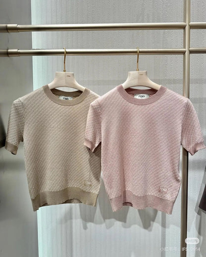 Fendi 25 Knitted Shirt Tencel