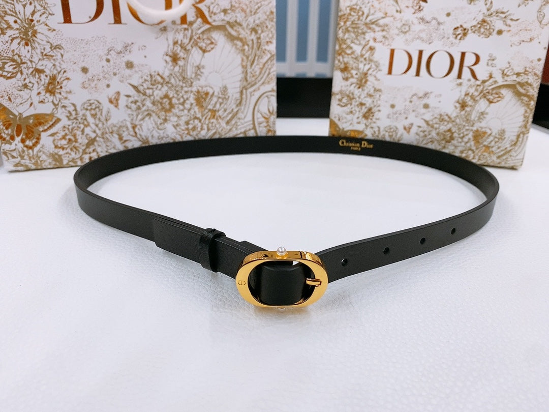 Dior Chic Belt 20mm Cowhide 186895