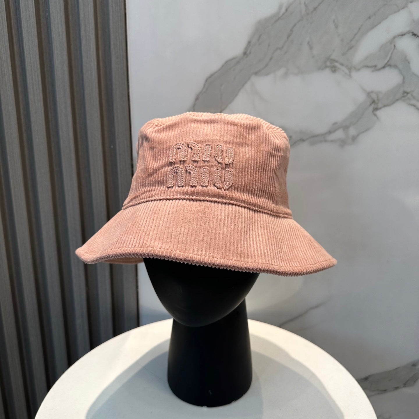 Miumiu Bucket Hat Velvet 297625
