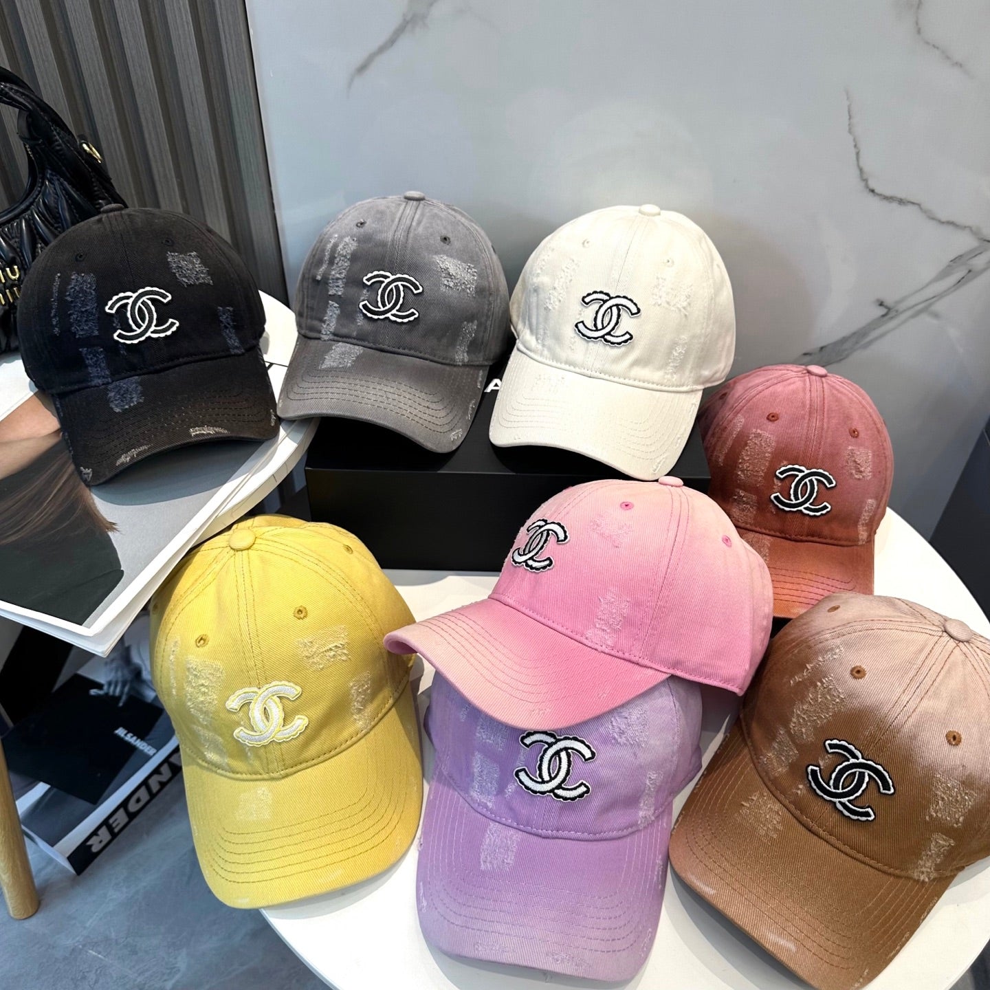 Chanel Dopamine-colored Baseball Cap 229376