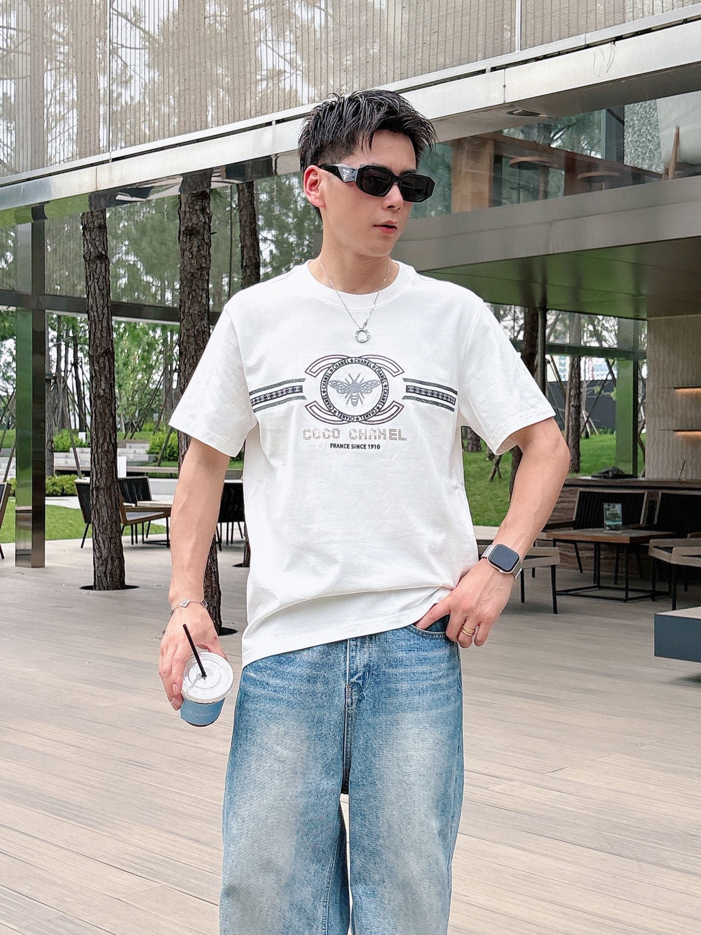 CC 2026 Men's Casual Short-Sleeve T-Shirt Fabric 419230