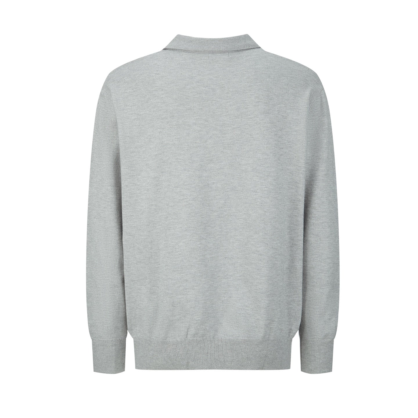 CELINE Embroidered Arc de Triomphe Knitted Polo Cotton