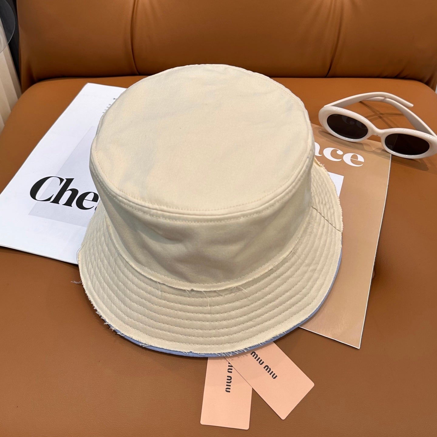 Miumiu Bucket Hat Cotton 291884