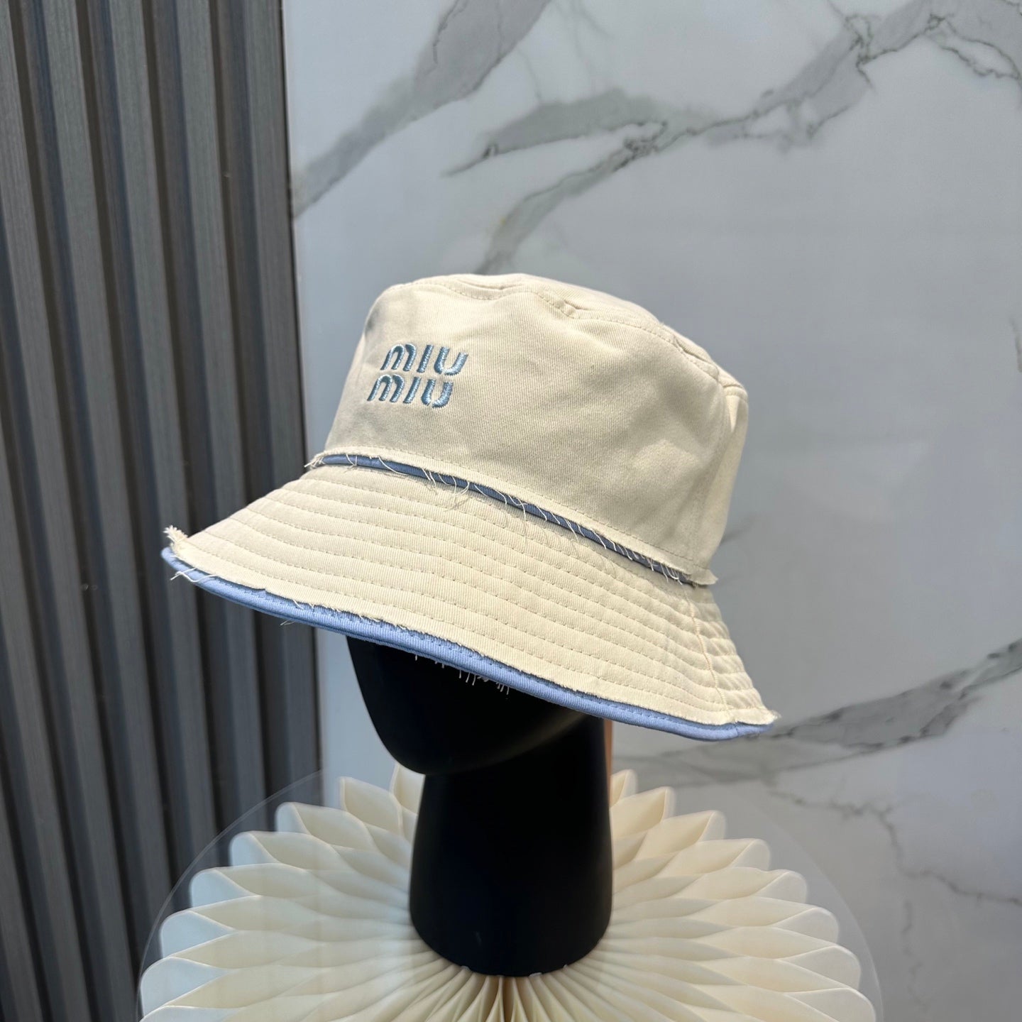 Miumiu Bucket Hat Cotton 291884