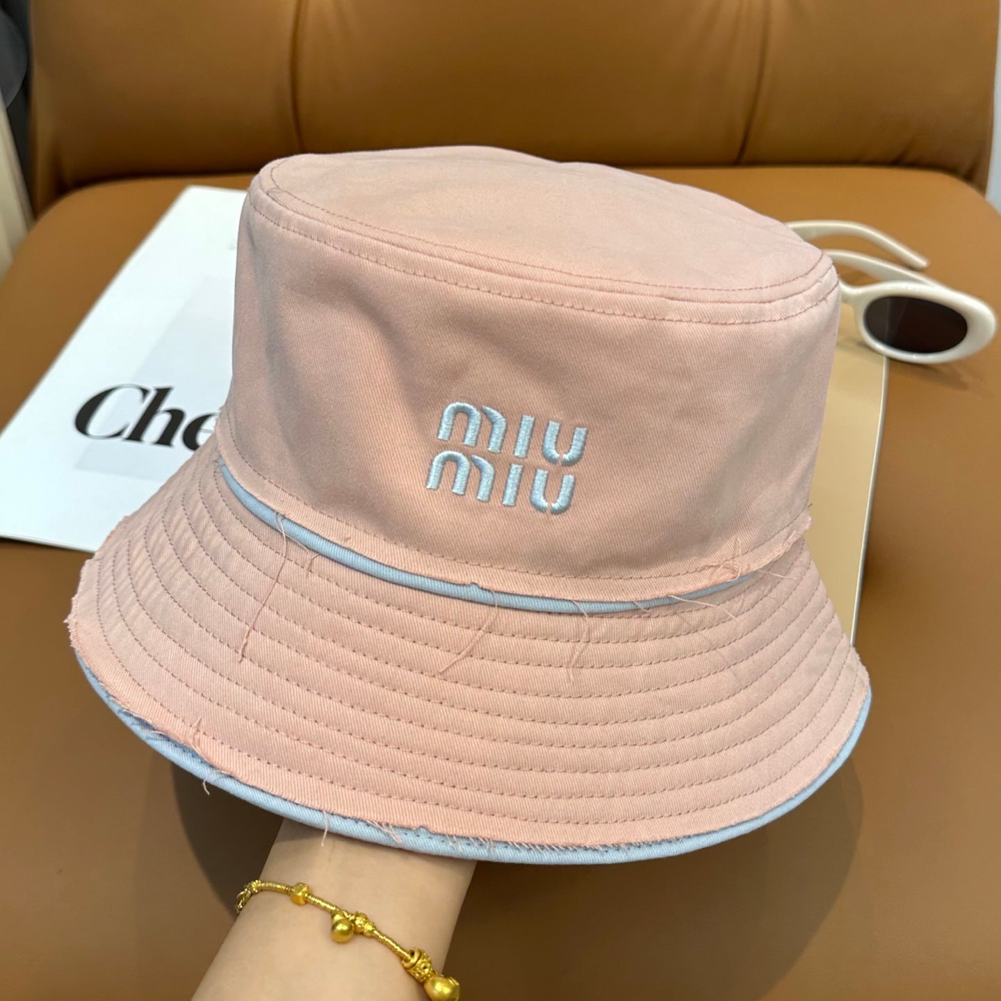 Miumiu Bucket Hat Cotton 291884