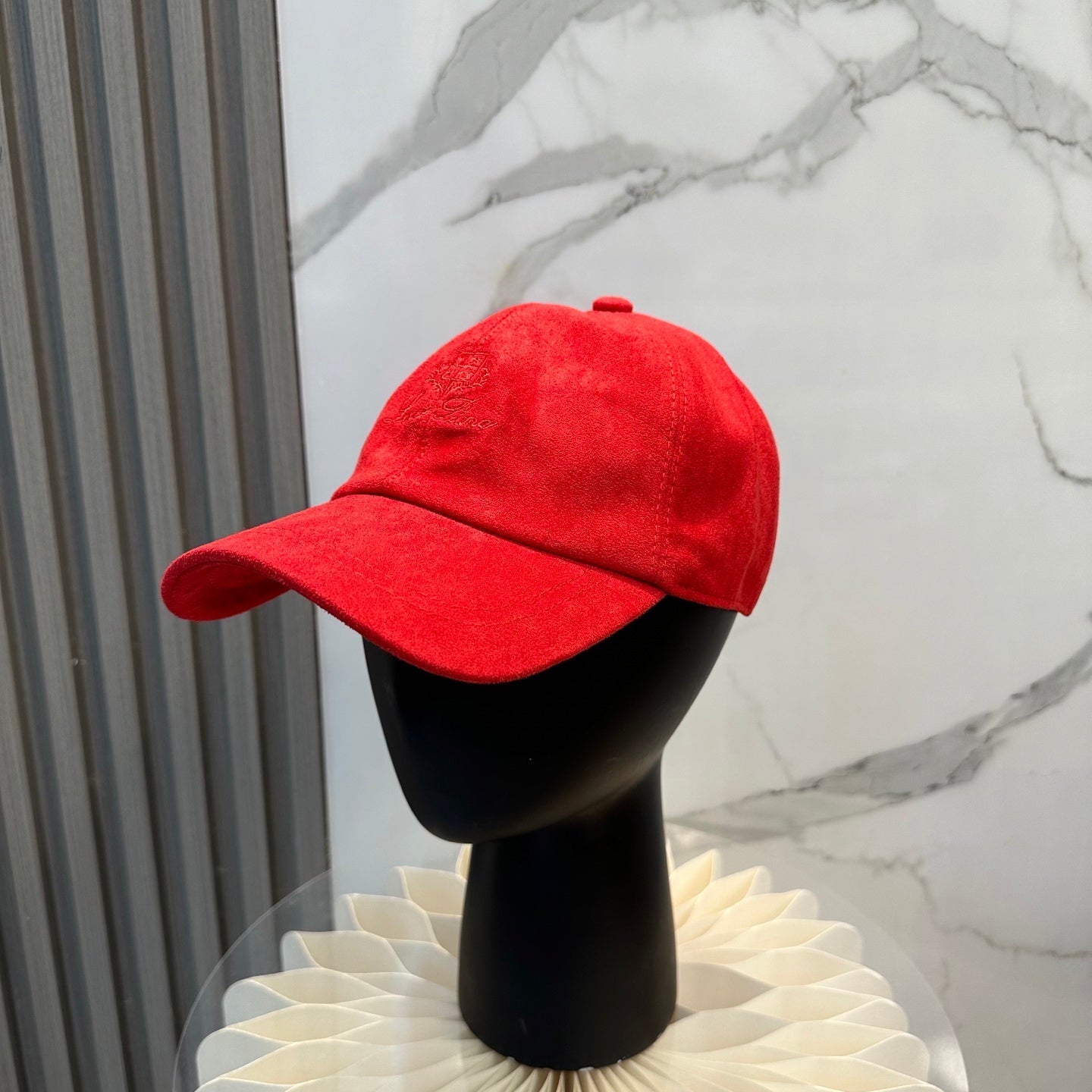 Loro Piana Baseball Cap Suede 323801