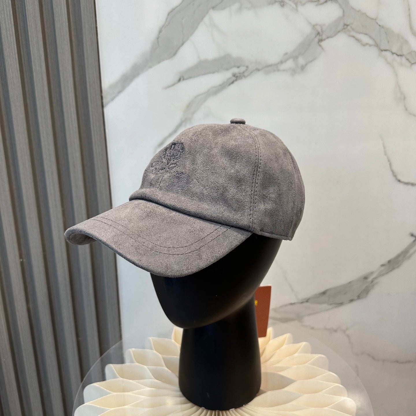 Loro Piana Baseball Cap Suede 323801