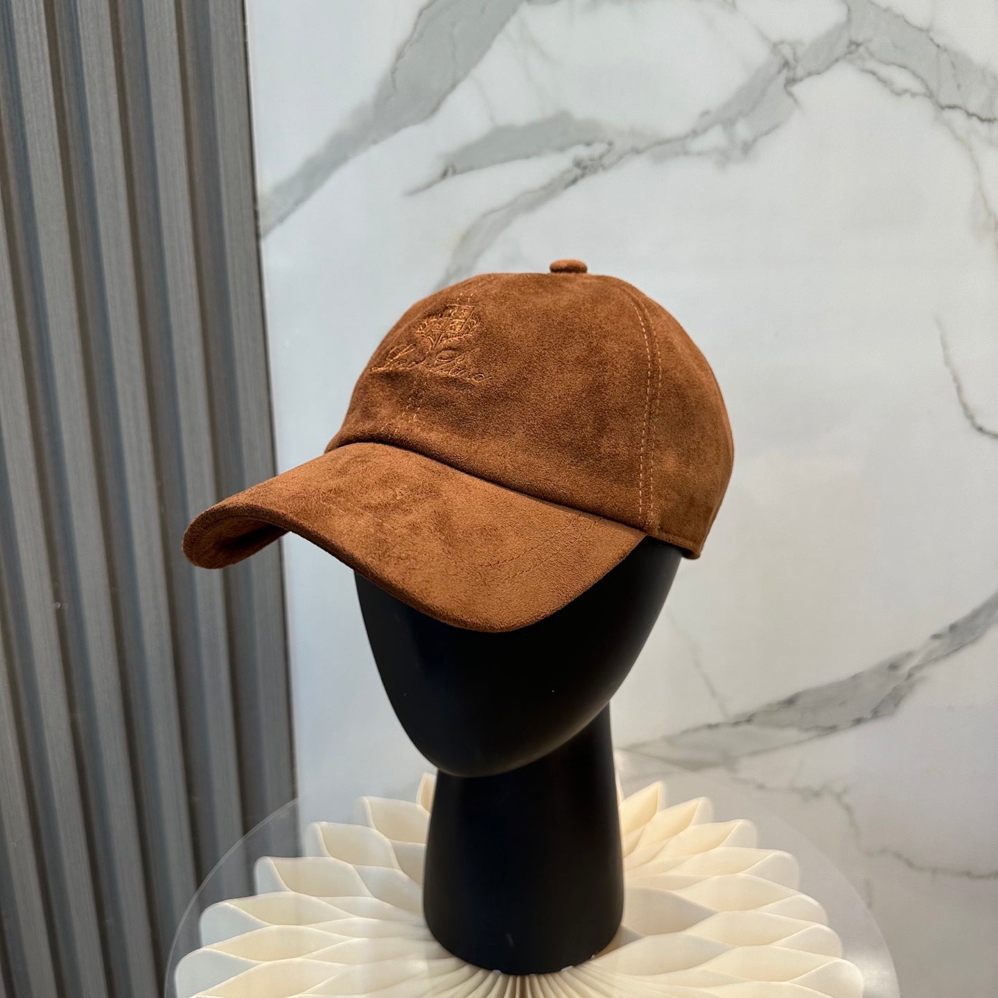 Loro Piana Baseball Cap Suede 323801