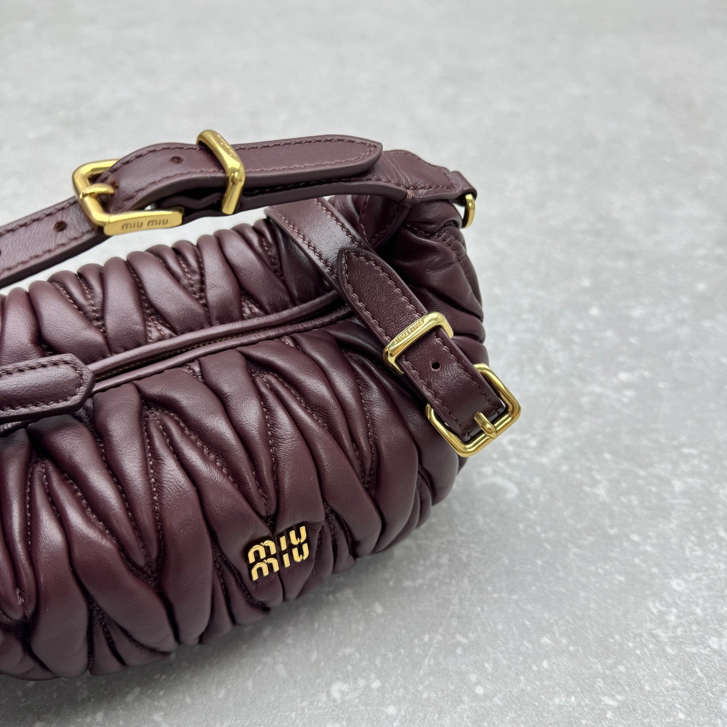Miumiu 2026 Wander  Bag 16cm Matelasse Nappa Leather 351720