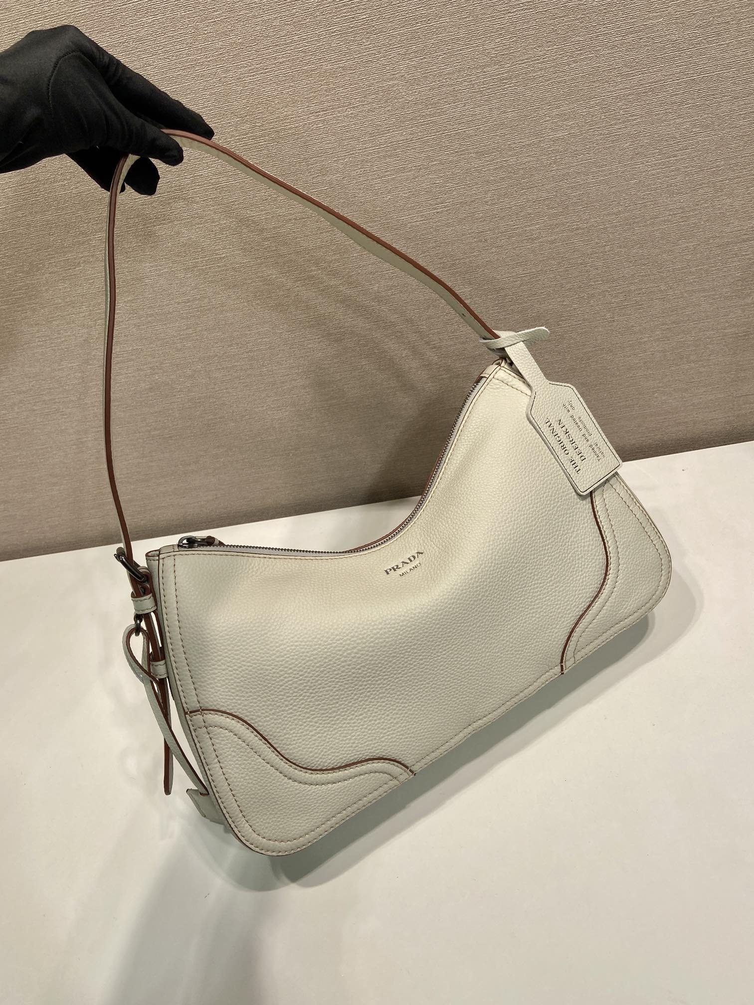 Prada 2026 Aimée Bag 36cm Grained Leather 282667