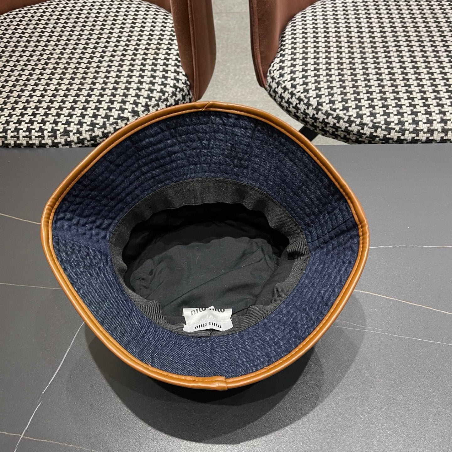 Miumiu Denim Bucket Hat 221138
