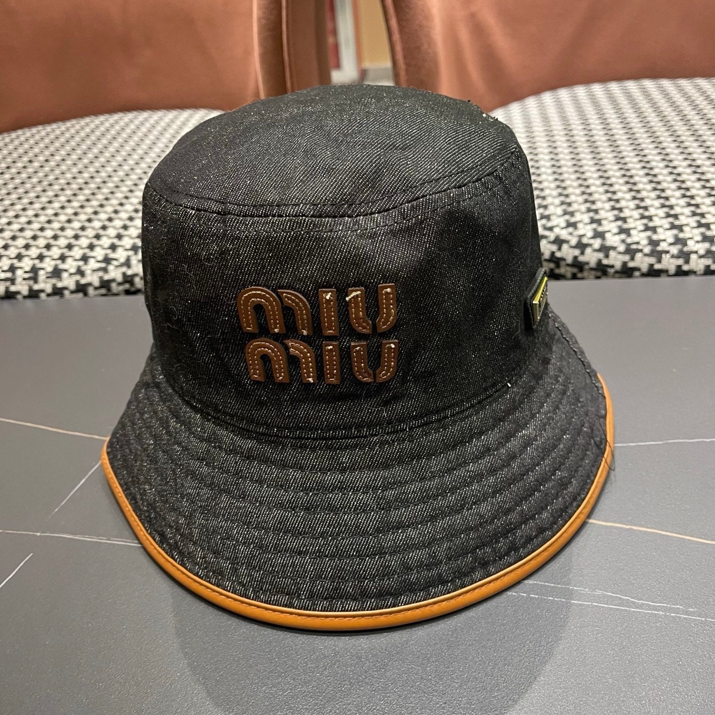 Miumiu Denim Bucket Hat 221138