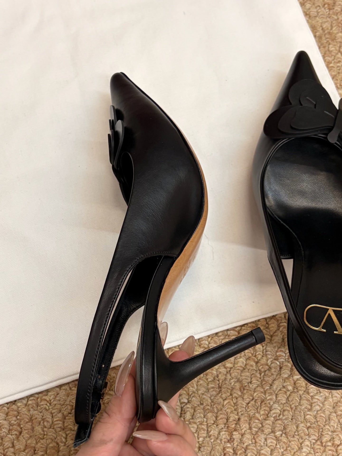VT 26s Slingback Butterfly 70 Sheepskin 690866