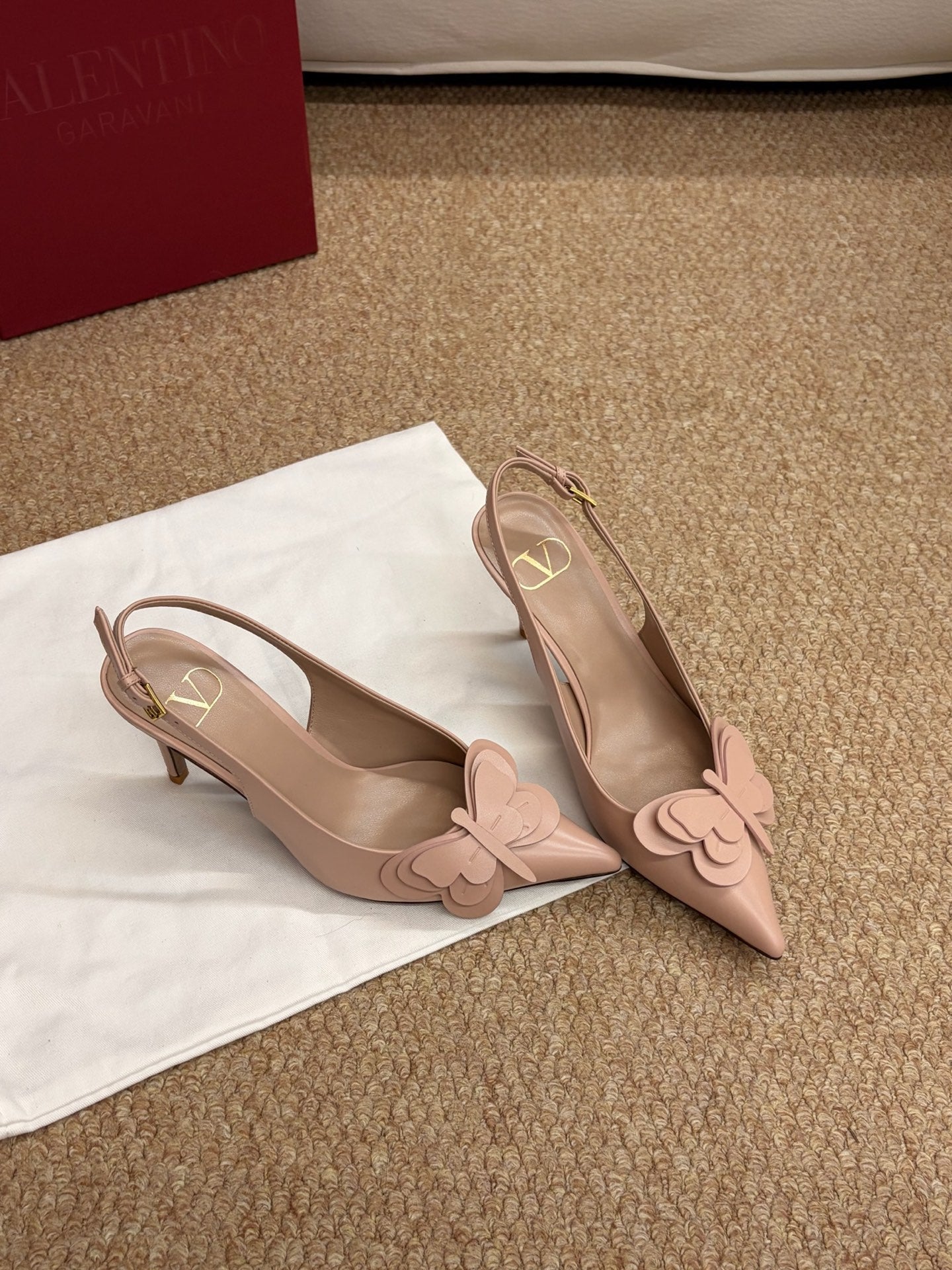 VT 26s Slingback Butterfly 70 Sheepskin 690866