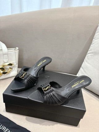 YSL 26ss Classic Mules 60 Cowhide
