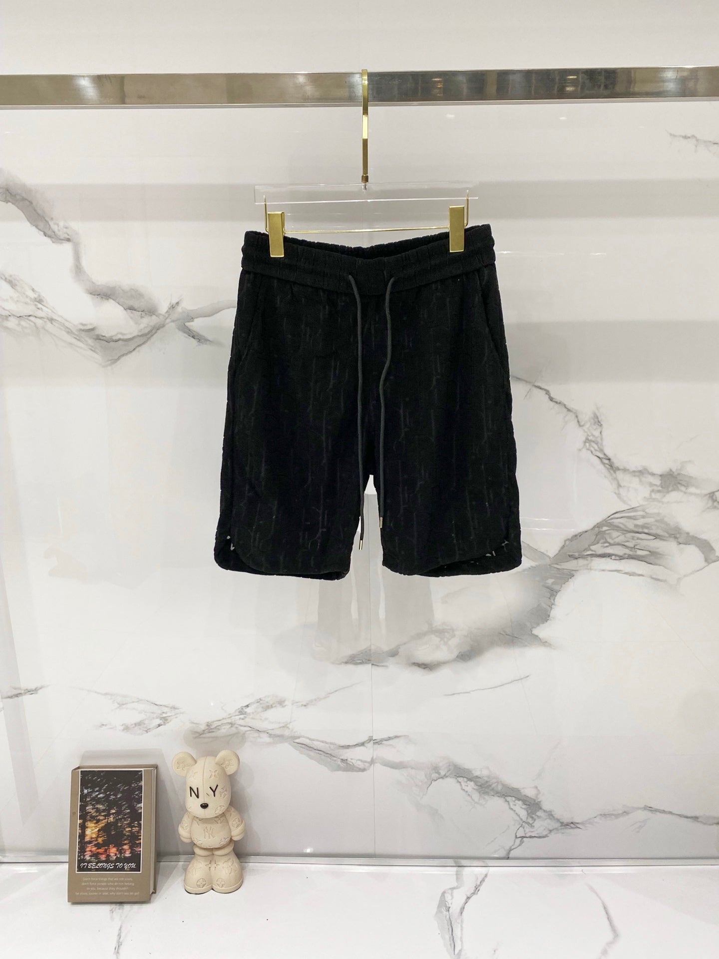 CD 26A Men Custom Terry Jacquard Shorts Jacquard Fabric 290106