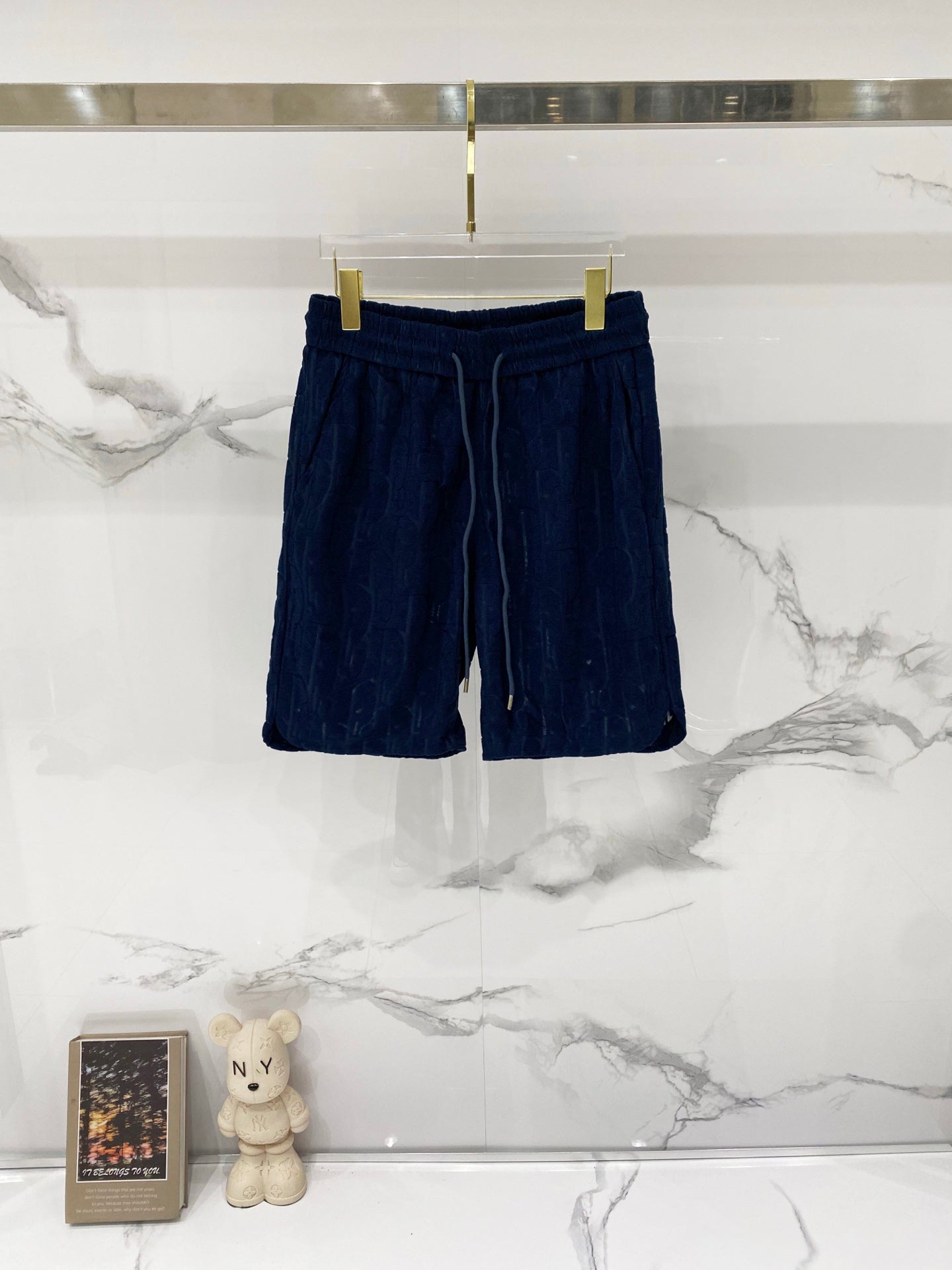 CD 26A Men Custom Terry Jacquard Shorts Jacquard Fabric 290106