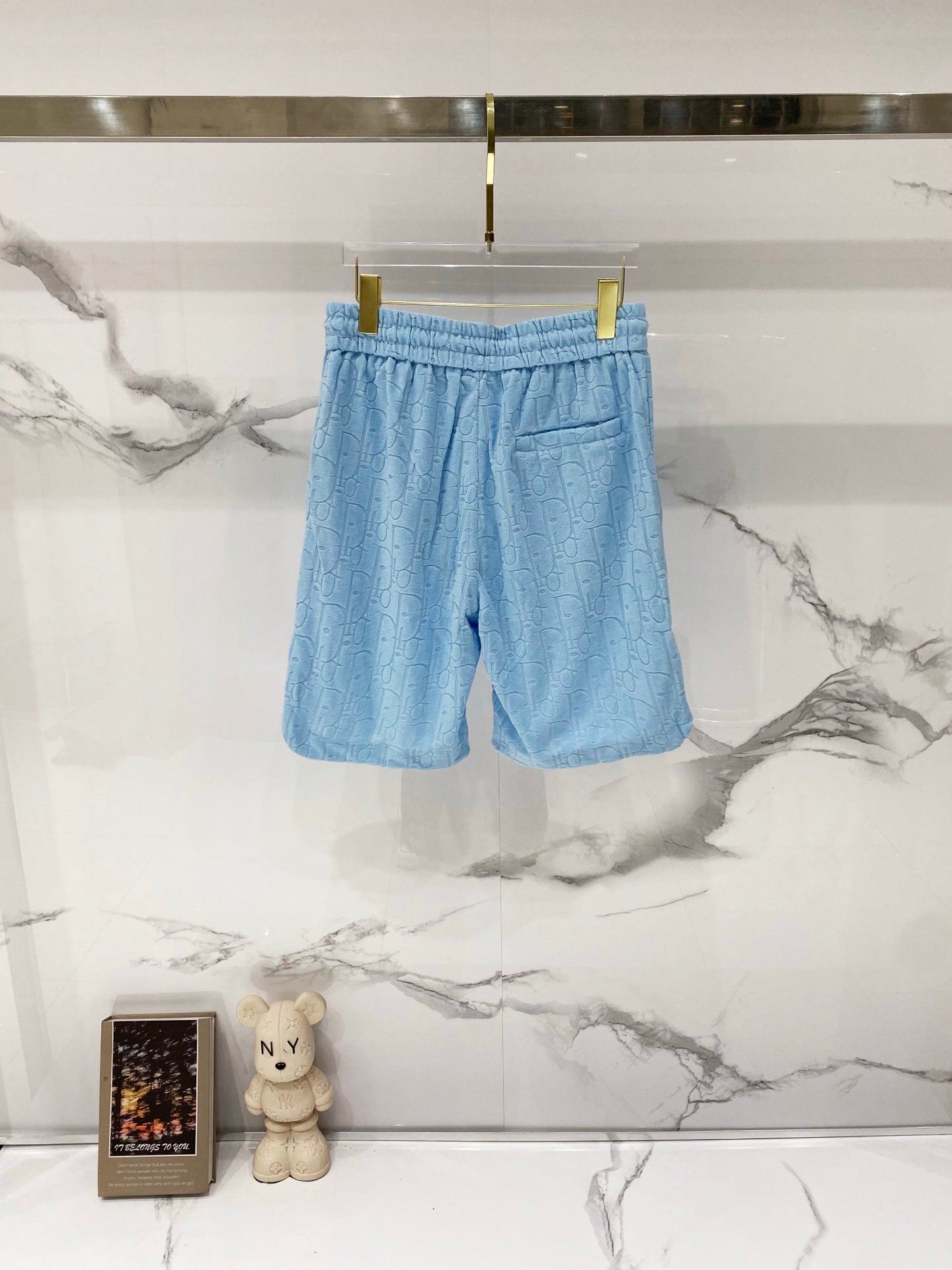 CD 26A Men Custom Terry Jacquard Shorts Jacquard Fabric 290106