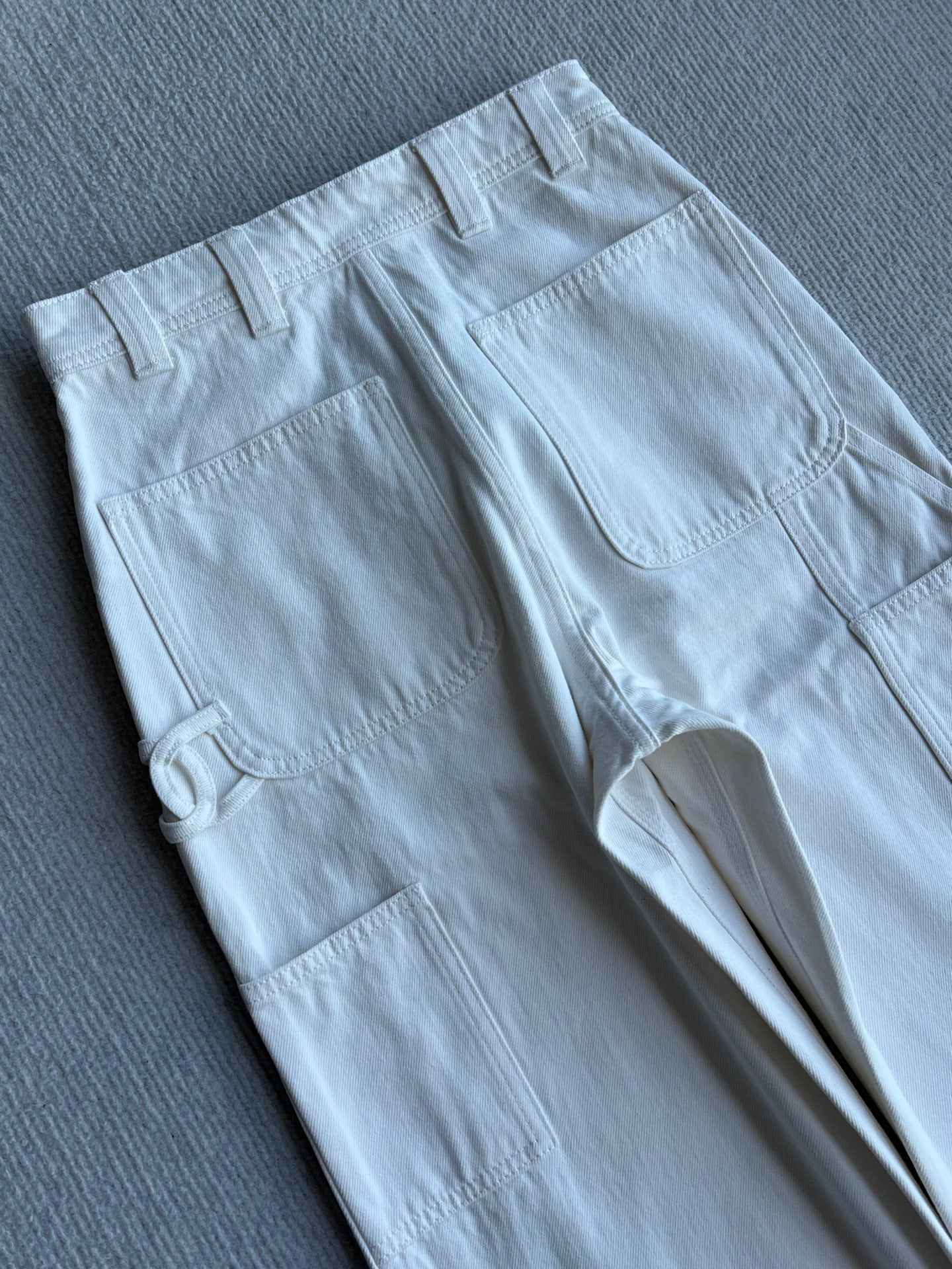 Chanel 2026 Jean Blue and White Cotton 360032