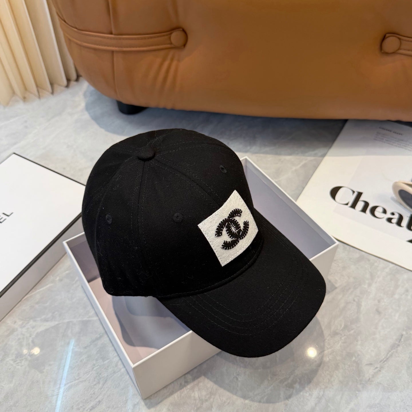 Chanel Logo Baseball Cap 250017