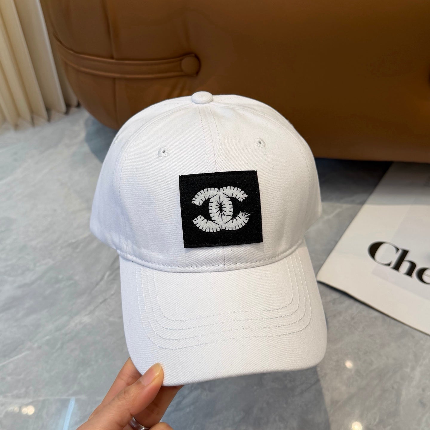 Chanel Logo Baseball Cap 250017
