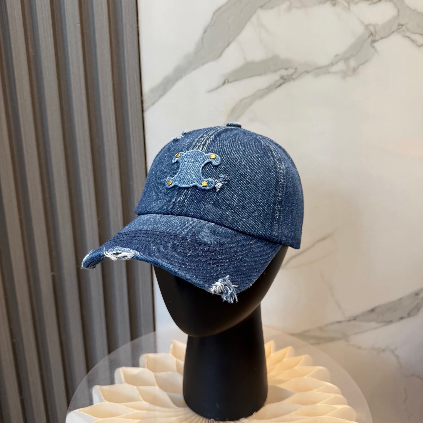 Celine Denim Baseball Cap 250022