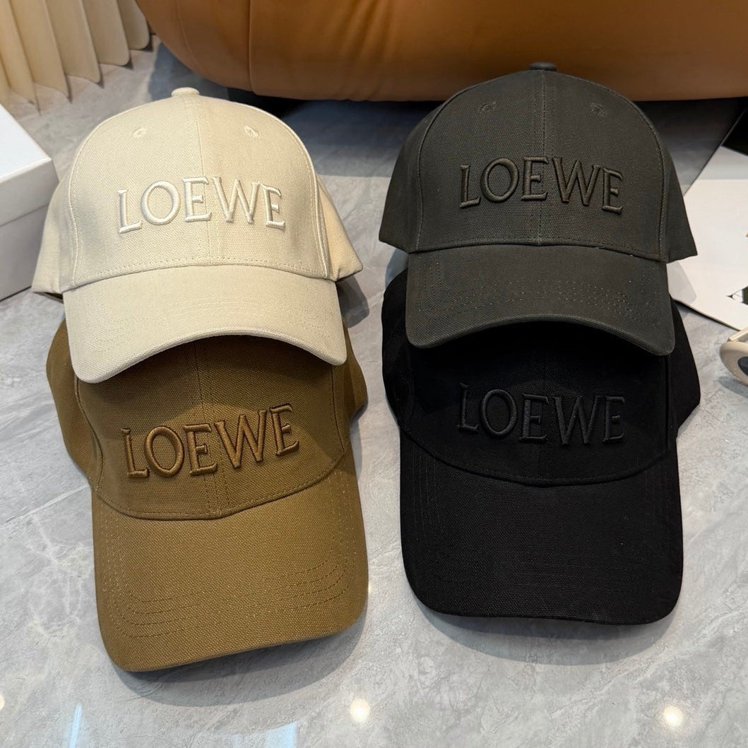 Loewe Embroidered Baseball Cap 295343