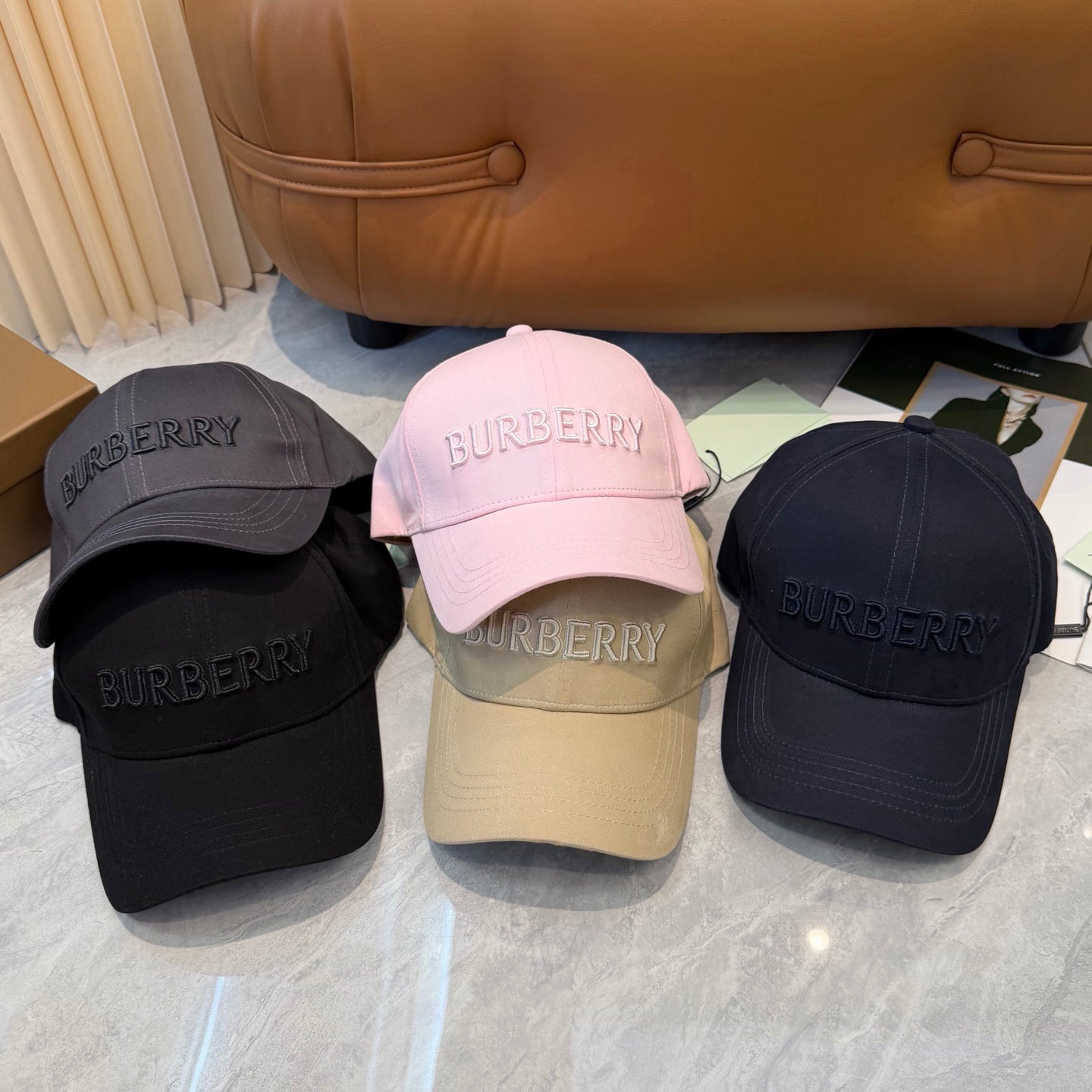 Burberry Embroidered Baseball Cap 295347