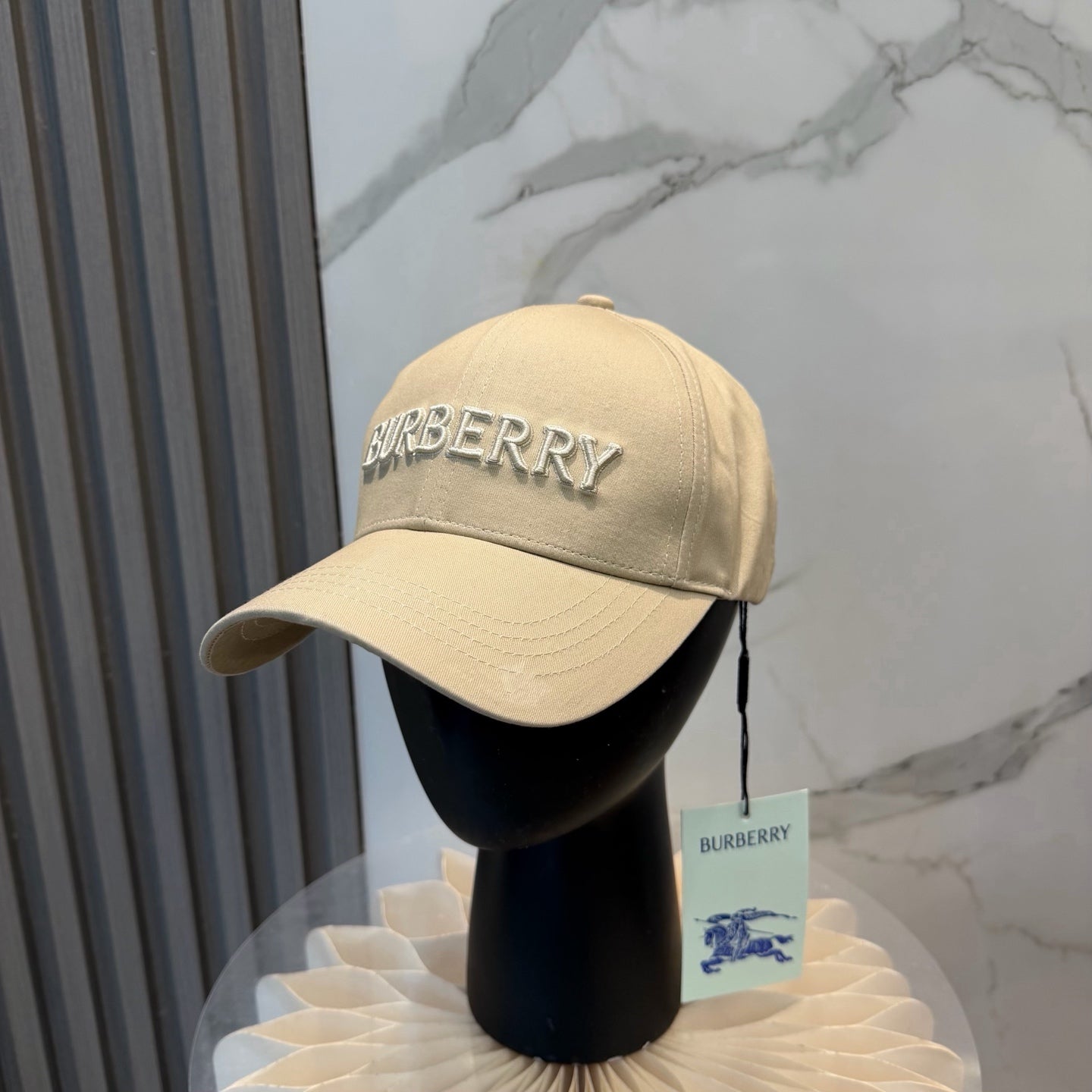 Burberry Embroidered Baseball Cap 295347