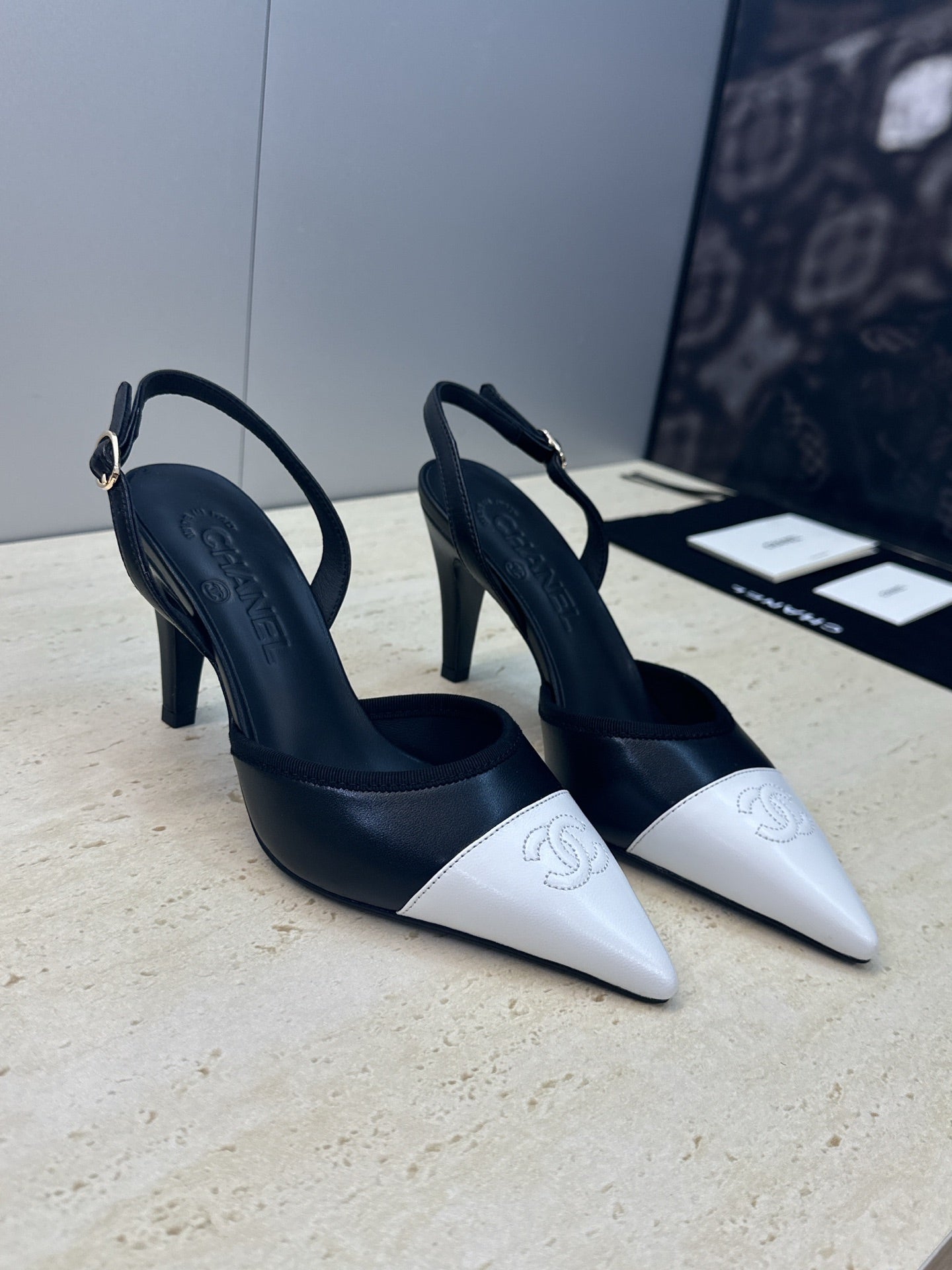 CC 2026 High-Heeled Slingback 80 Sheepskin 700795