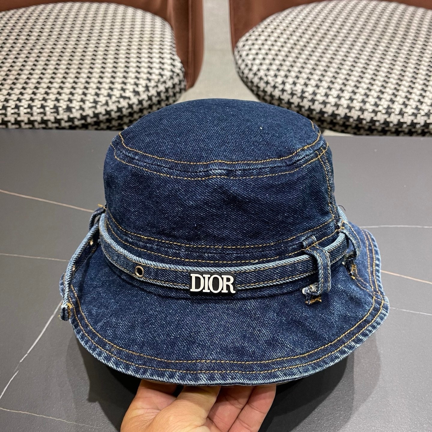 Dior Denim Bucket Hat 196140